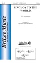 Sing Joy to the World SSA choral sheet music cover